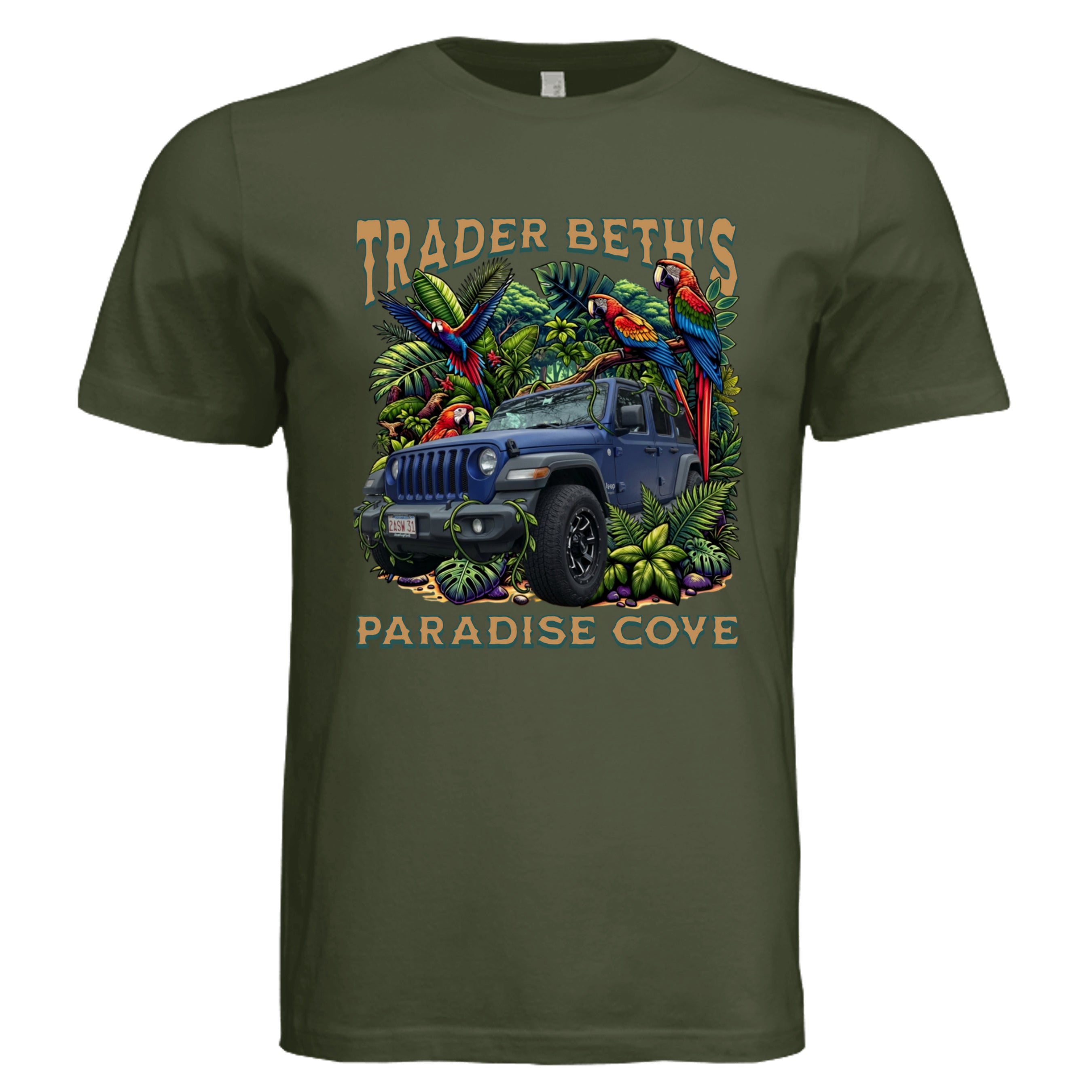 Military Green - 3001C - FRONT