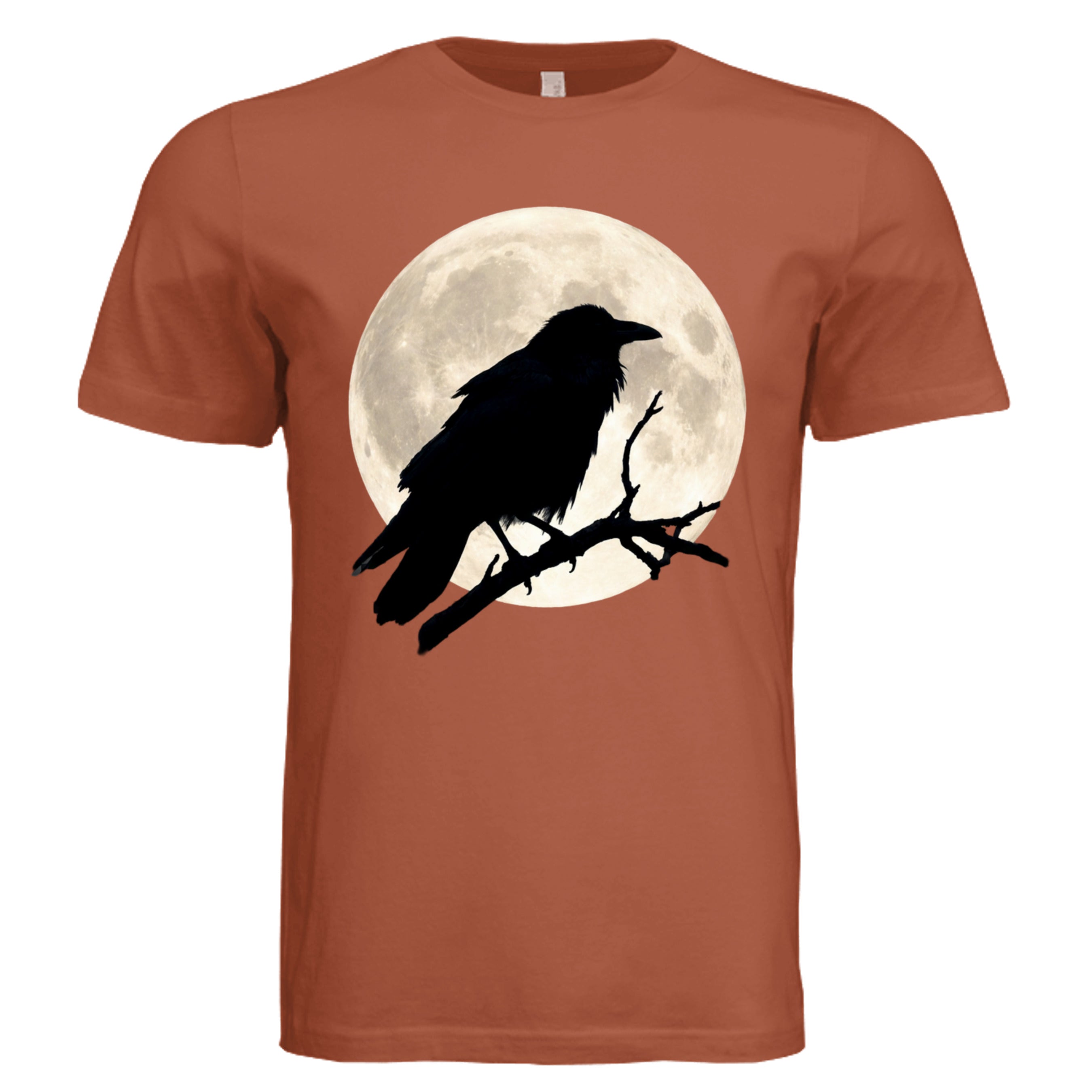 Autumn -  Scary Crow creepy scarecrow Halloween graphic tee — spooky season DTF print by Stu Borncat Creations