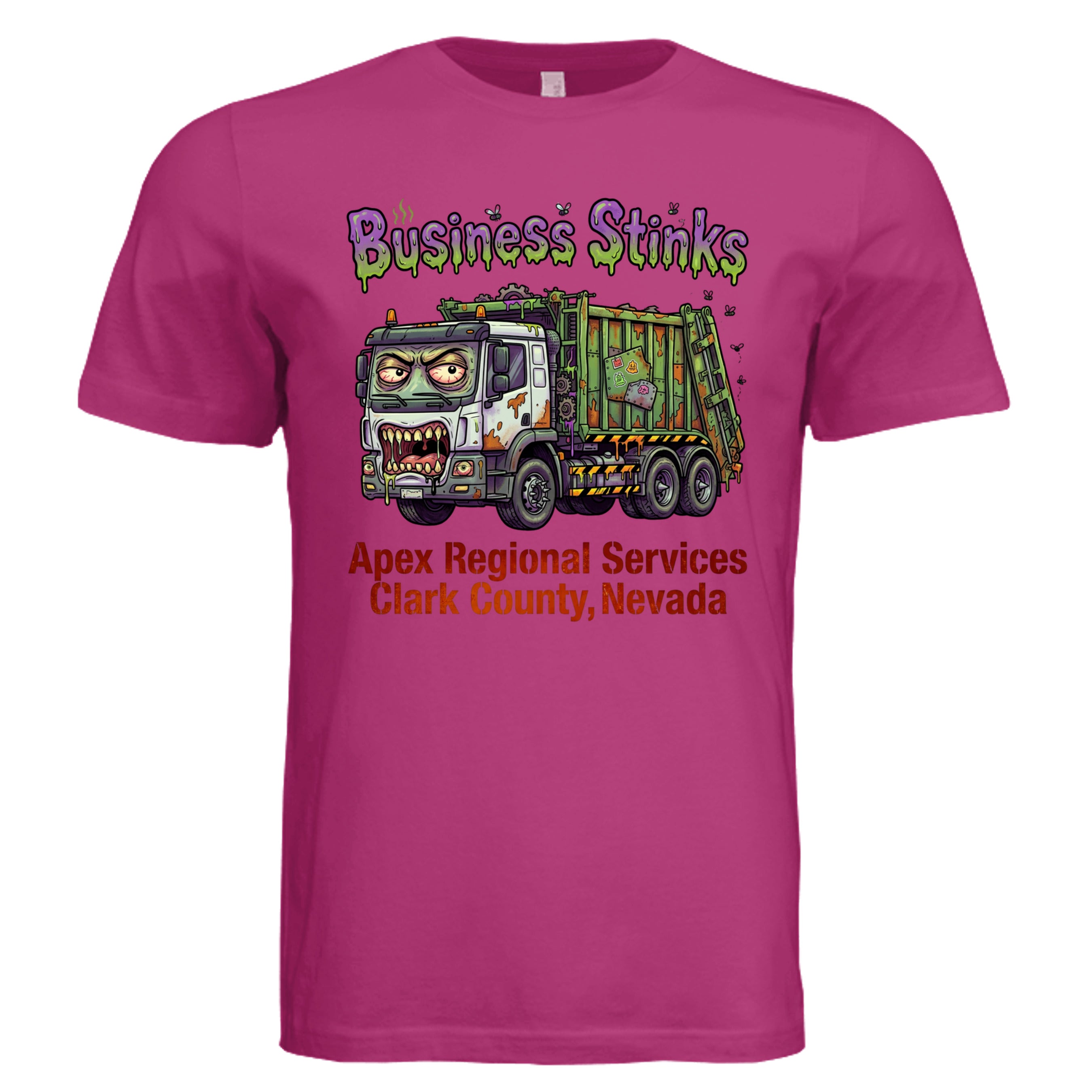 BERRY -Nevada Truck low brow trucker graphic tee — Carz collection by Stu Borncat Creations