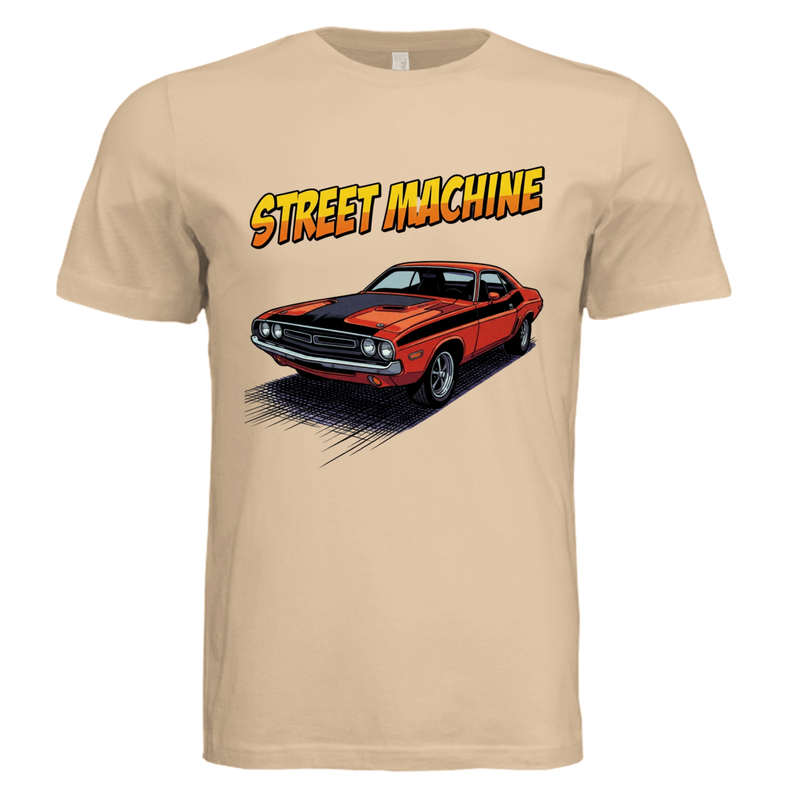 Sand Dune -  — Street Machine comic car lover graphic tee — Carz collection by Stu Borncat Creations