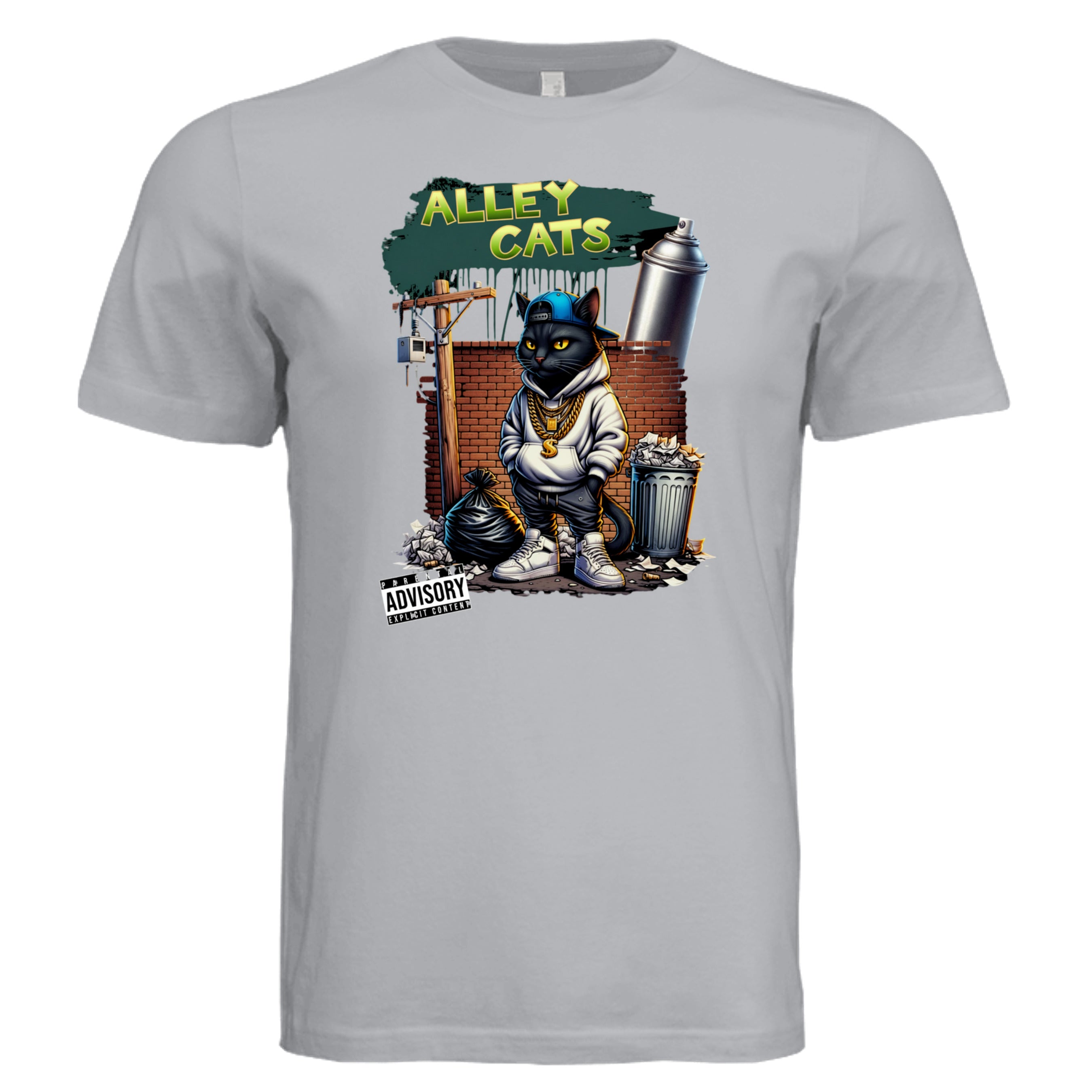 Solid Athletic Grey - 3001C - FRONT