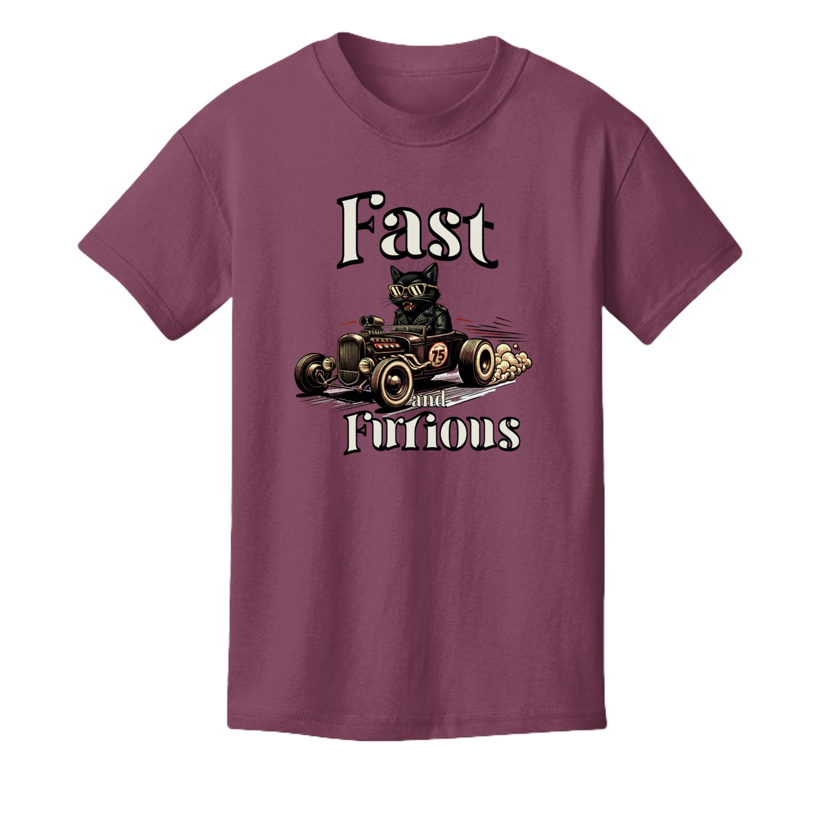 MAROON - 3001Y - FRONT