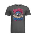 ndm:1345556- Asphalt- Front- Dance 3D graphic t-shirt — custom DTF print adult tee by Stu Borncat Creations, Berkshire County MA