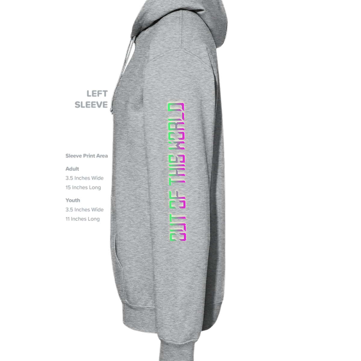 ndm:1429209 — Mt Eagles Out of This World Alien Invasion kids hoodie — school spirit apparel by Stu Borncat Creations