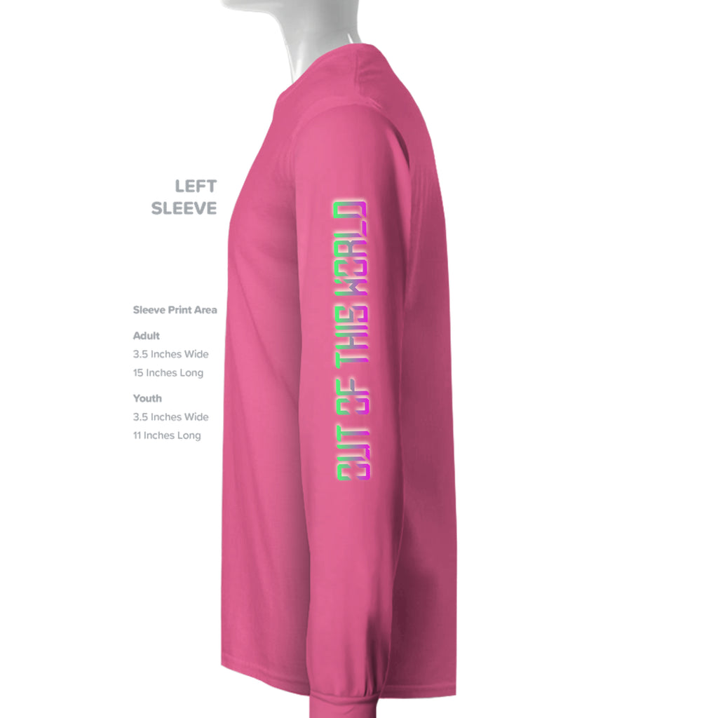 ndm:1430602  — Mt Eagles Out of This World Alien Invasion adult crewneck sweatshirt — school spirit apparel by Stu Borncat Creations