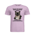 ndm:1432760 — FOCUS cat graphic cat lovers adult t-shirt — custom DTF print by Stu Borncat Creations
