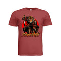 ndm:1434810 — Samurai big cat graphic cat lovers adult t-shirt — custom DTF print by Stu Borncat Creations