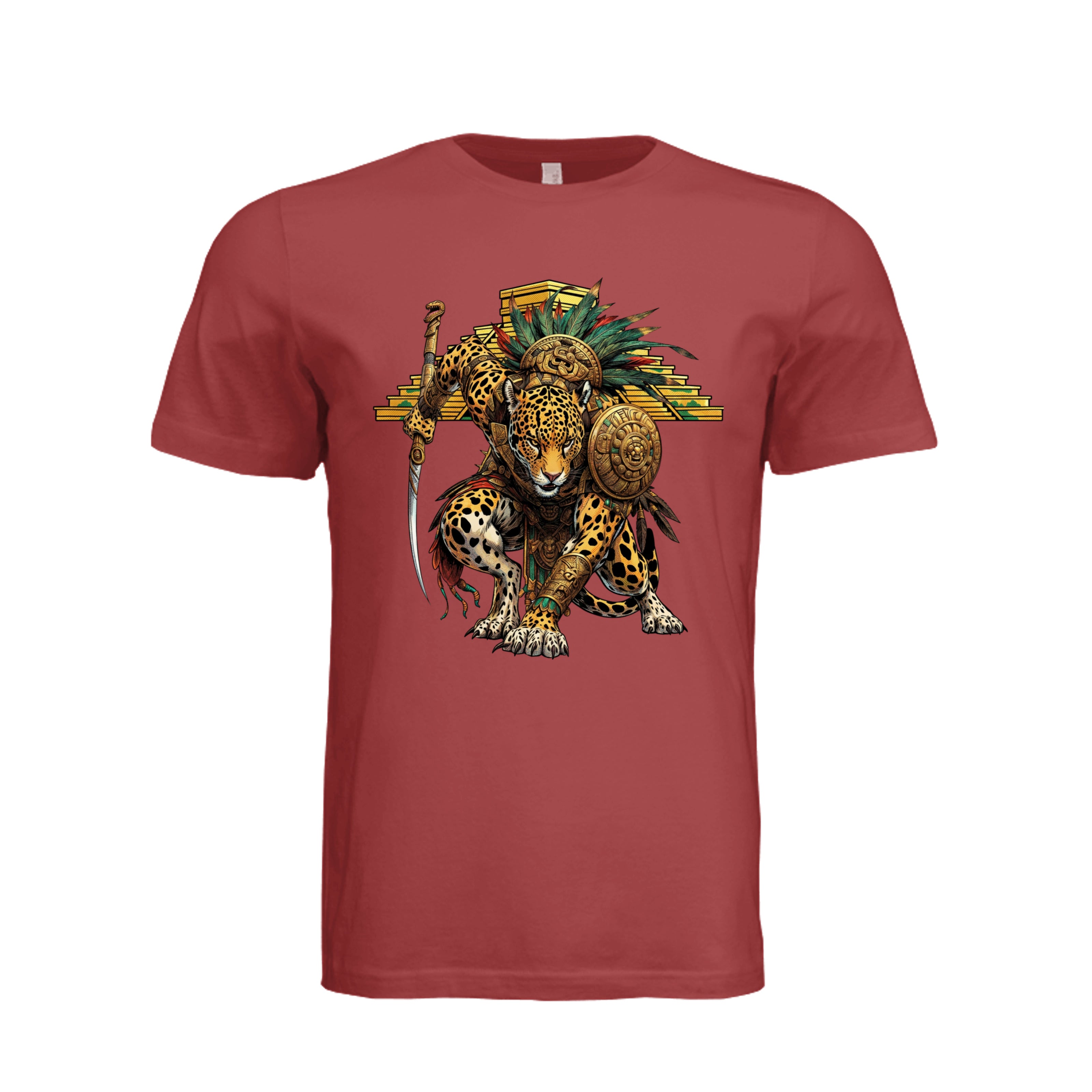 ndm:1435273 — The Guard big cat graphic cat lovers adult t-shirt — custom DTF print by Stu Borncat Creations