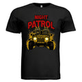 ndm:153817 — Night Patrol Cats cat lovers graphic t-shirt — custom DTF print by Stu Borncat Creations