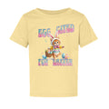 ndm:154829-EggCited for Easter cute toddler graphic tee — Easter holiday DTF print by Stu Borncat Creations