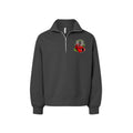 ndm:1617300  — Classic 36 car lovers adult quarter zip sweatshirt — custom graphic print by Stu Borncat Creations