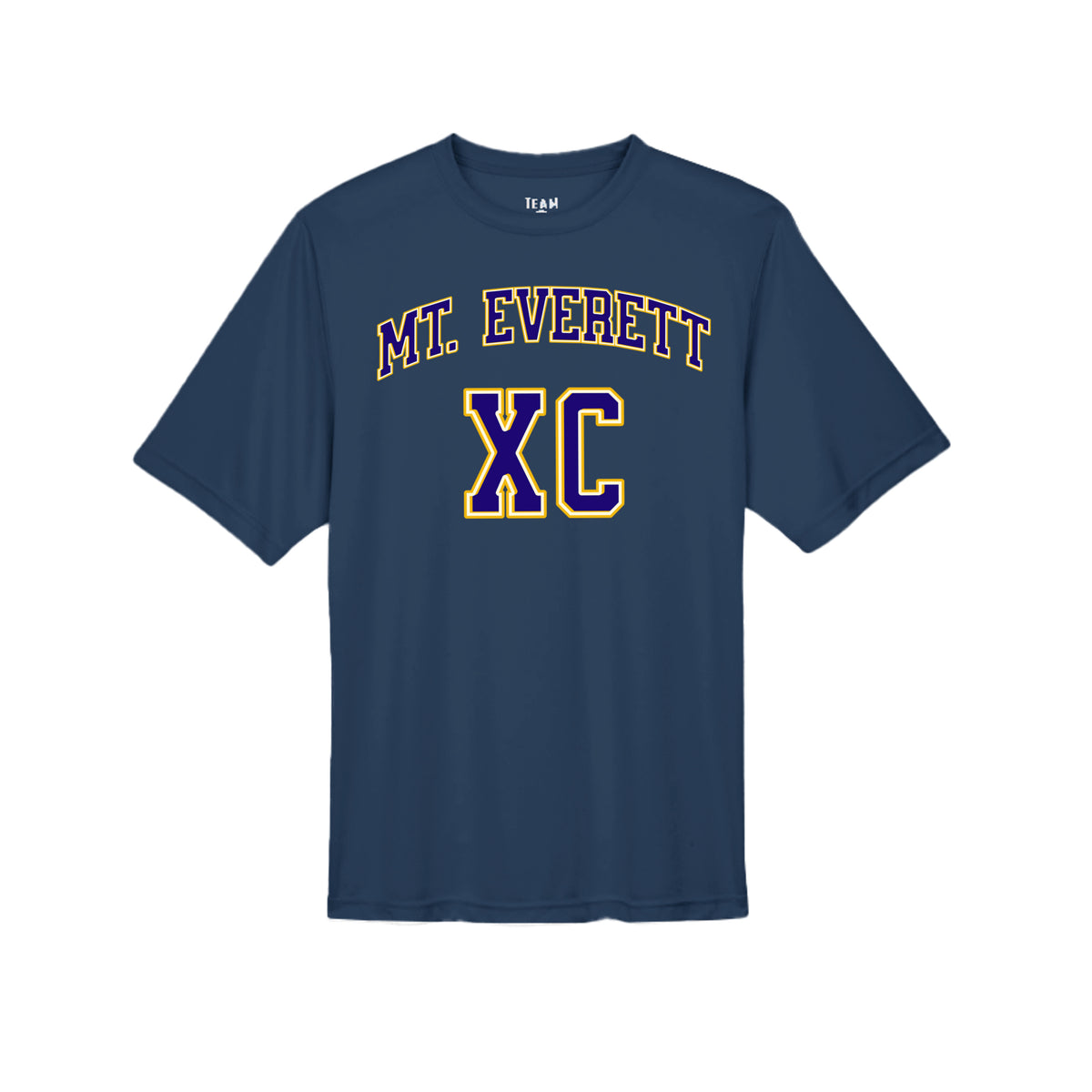 ndm:251066-Mt Everett Eagles Cross Country performance adult t-shirt — school spirit apparel by Stu Borncat Creations