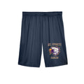 ndm:279604-Mt Everett Eagles athletic shorts — school spirit apparel by Stu Borncat Creations