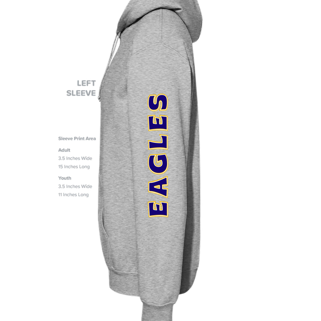 ndm:290108 - Sport Grey - Left_ Sleeve- Mt Everett Eagles Track and Field adult hoodie — school spirit apparel by Stu Borncat Creations