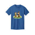 ndm:876733-Columbia blue- kids graphic tee — cute kids apparel by Stu Borncat Creations